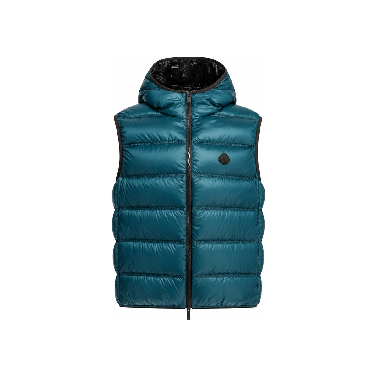 Moncler Navy Quilted Down Puffer Vest for Men