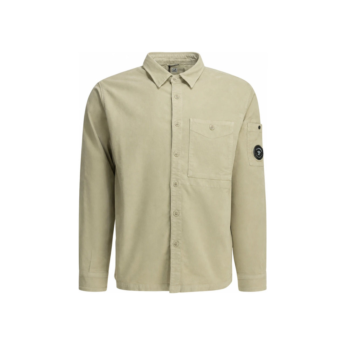 CP Company Lens Corduroy Long Sleeve Shirt for Men