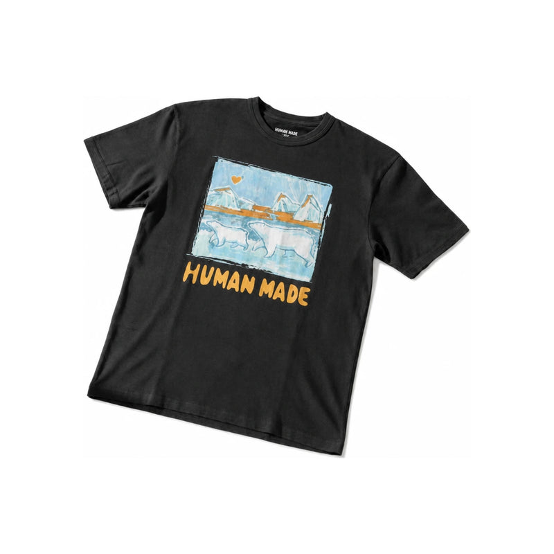 Humanmade Graphic T-Shirt Black Men’s Top HM31TE007