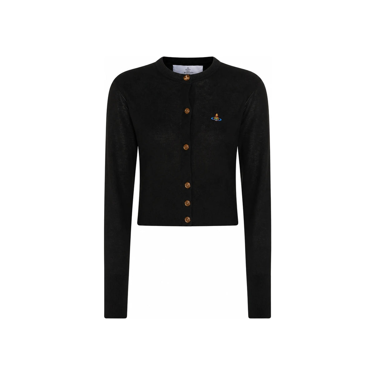 Vivienne Westwood Bea Cropped Cardigan Black