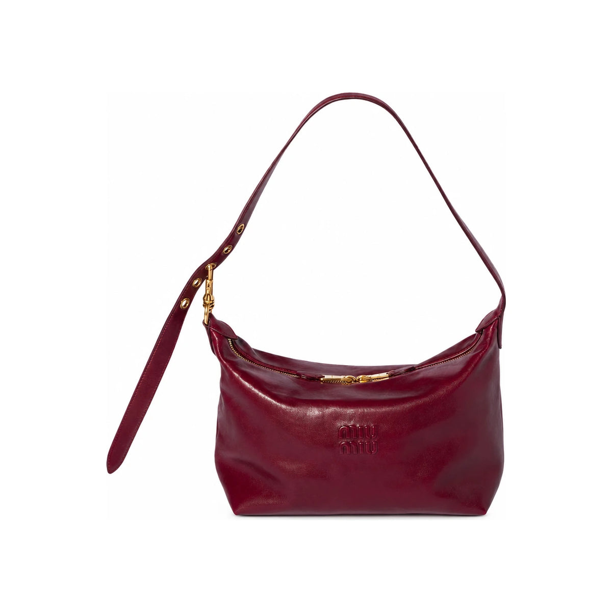 Miu Miu Spirit Nappa Leather Shoulder Bag 5BC217 QJB F0399