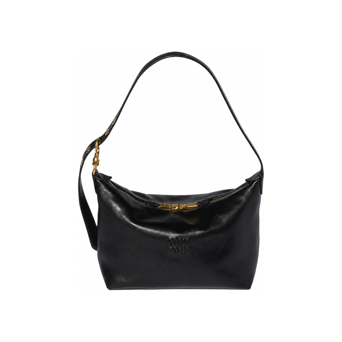 Miu Miu Spirit Nappa Leather Shoulder Bag 5BC217 QJB F0002
