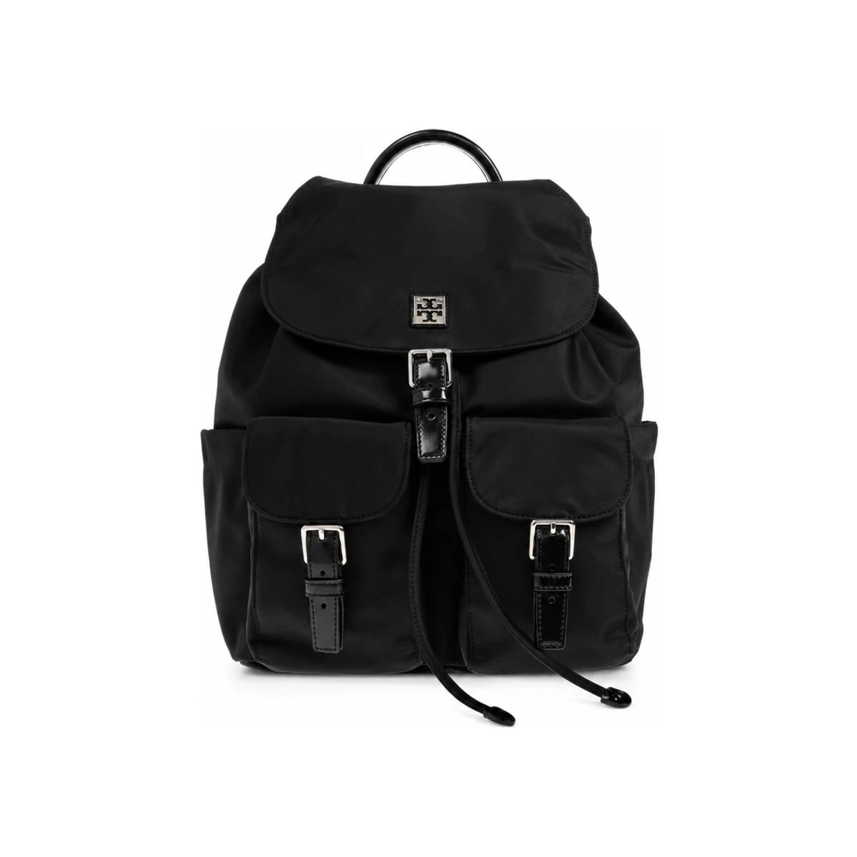 Tory Burch Virginia Black Leather Backpack