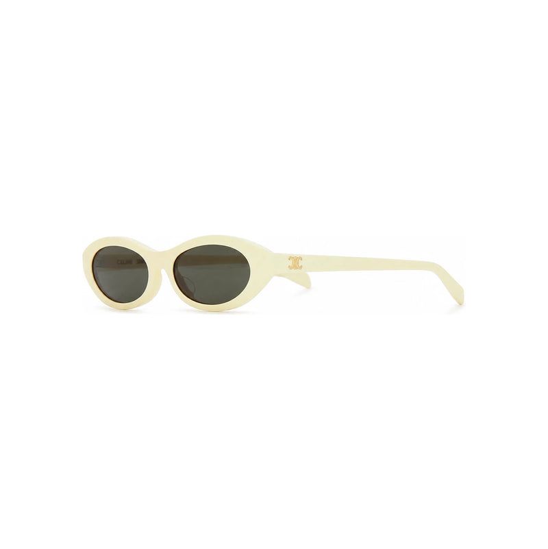 CELINE Triomphe Mini 02 Acetate Sunglasses Vanilla 4S353CPLB 01VA