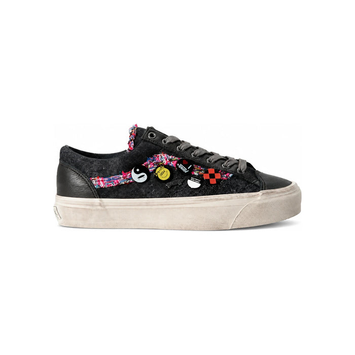 Vans Classic Low-Top Sneakers Black Canvas Shoes for Men