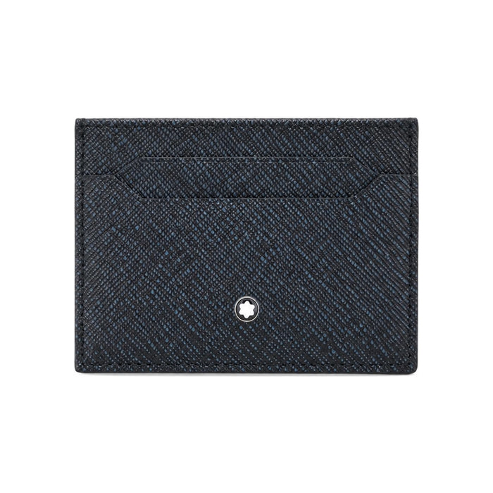 Montblanc Sartorial Leather Card Holder 5cc Black Men’s