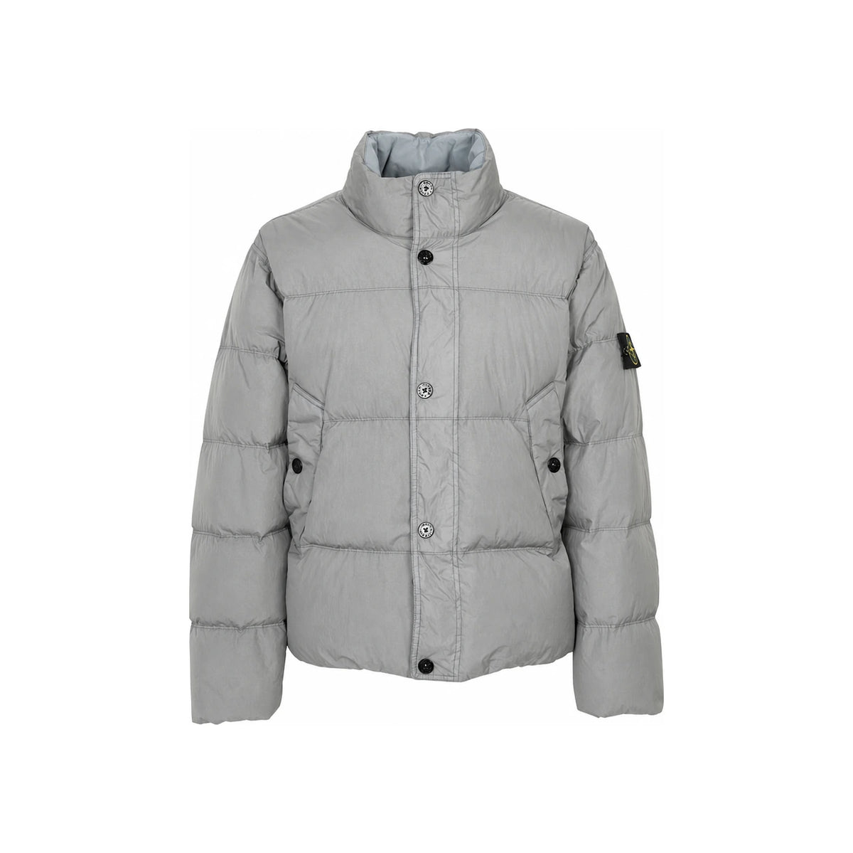 STONE ISLAND Men’s Puffer Jacket Down Padding Black