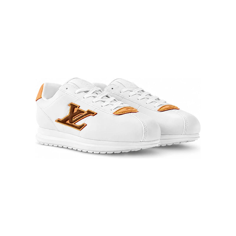 Louis Vuitton Butter-Soft White Low-Top Sneakers