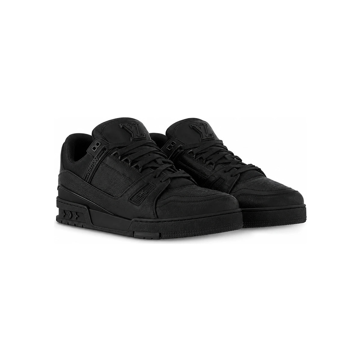 Louis Vuitton LV Trainer Black Low-Top Sneakers