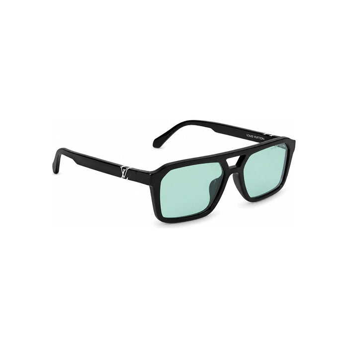 Louis Vuitton LV Heat Pilot Square Sunglasses Geometric Silhouette