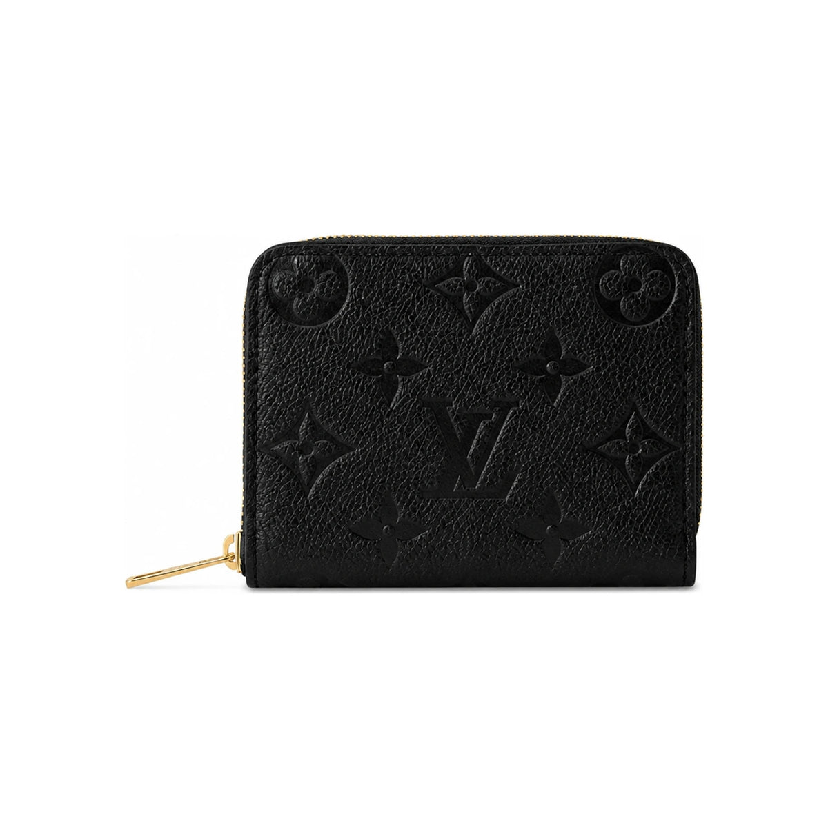 Louis Vuitton Black Zippy Coin Purse Wallet M28797