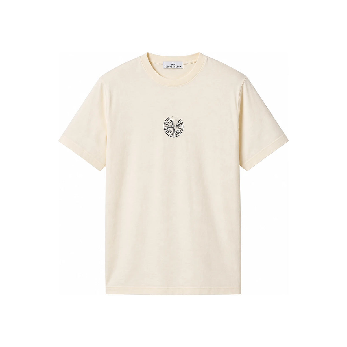 STONE ISLAND Short Sleeve Cotton T-Shirt Navy Men
