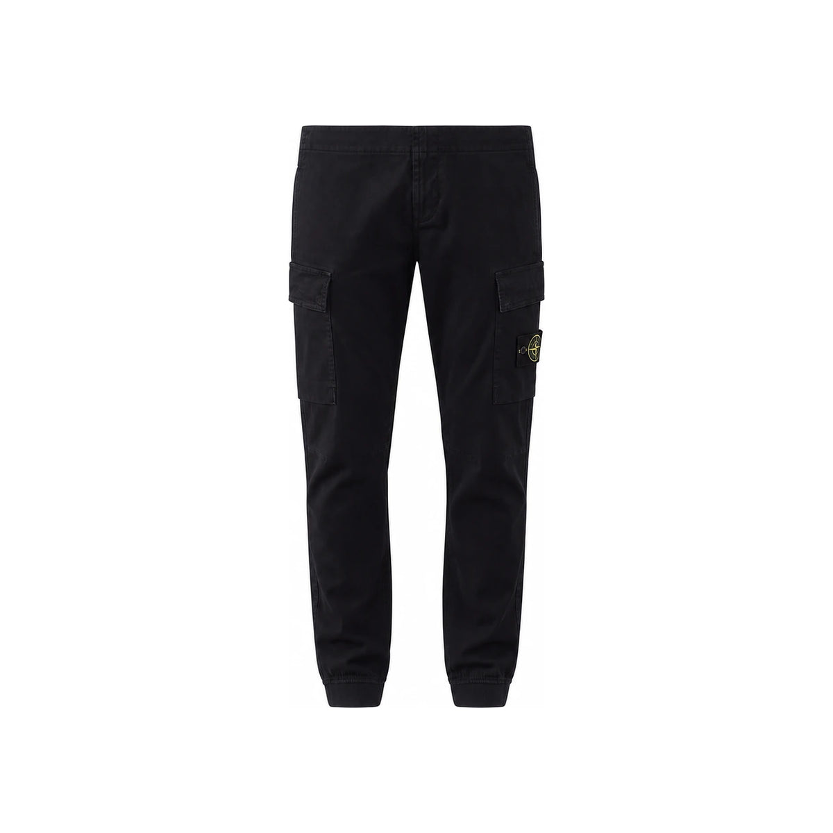 STONE ISLAND Cotton Cargo Pants Green Men