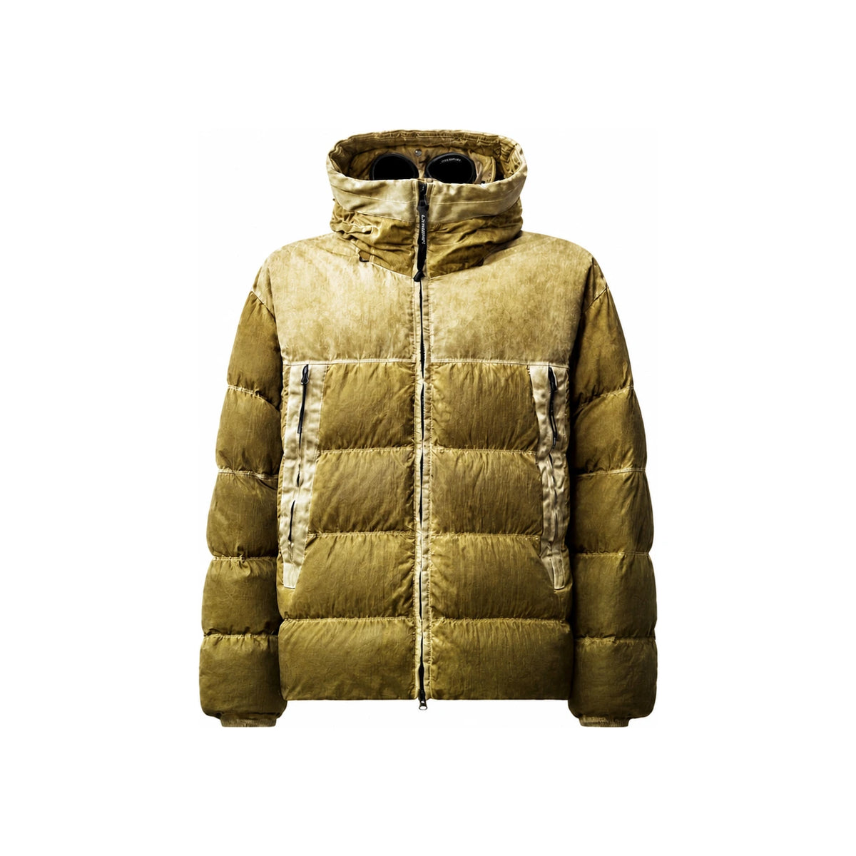 CP Company Kaki Leather Jacket Men’s R20 Re Color Style