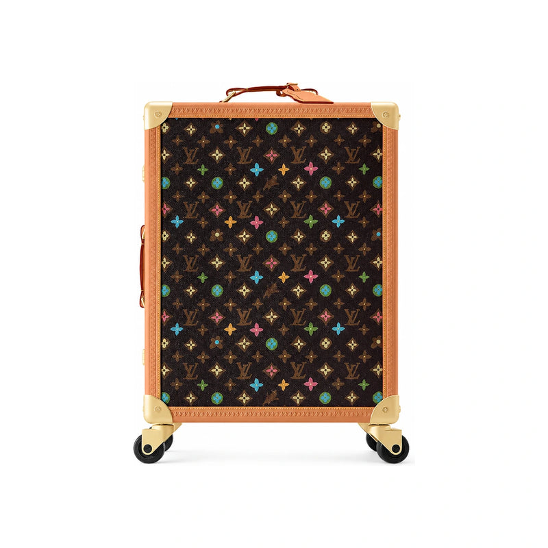 Louis Vuitton Rolling Trunk Chocolate Brown Travel Bag M25241