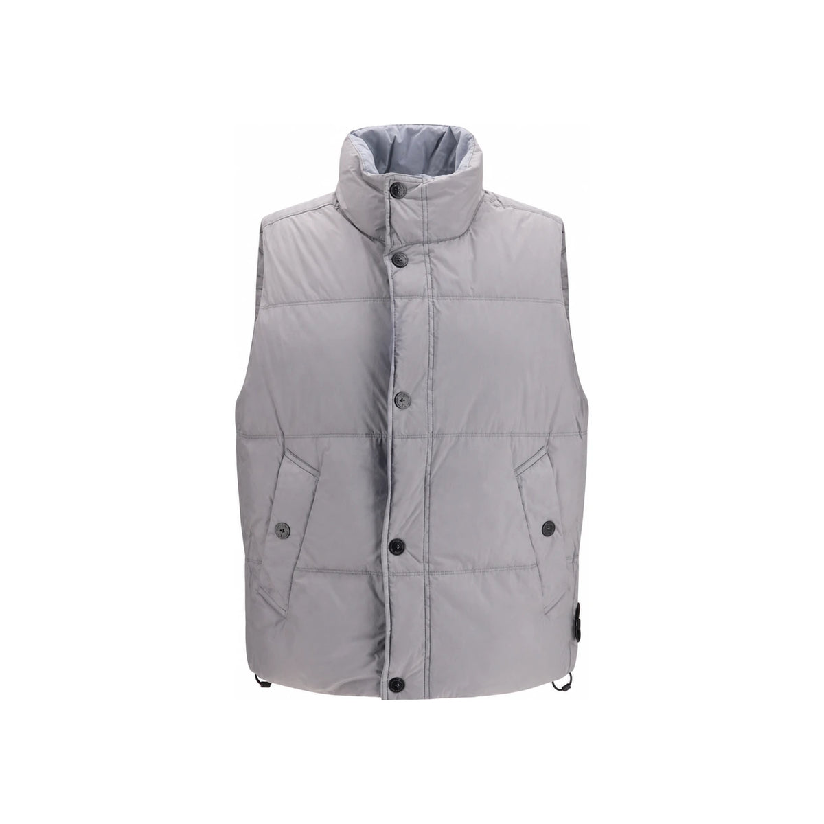 STONE ISLAND Crinkle Reps Antidrop Puffer Vest Green Men's