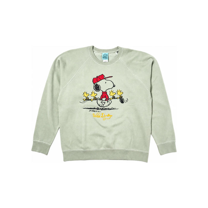 Wild Donkey Woods Raglan Crewneck Sweatshirt Unisex