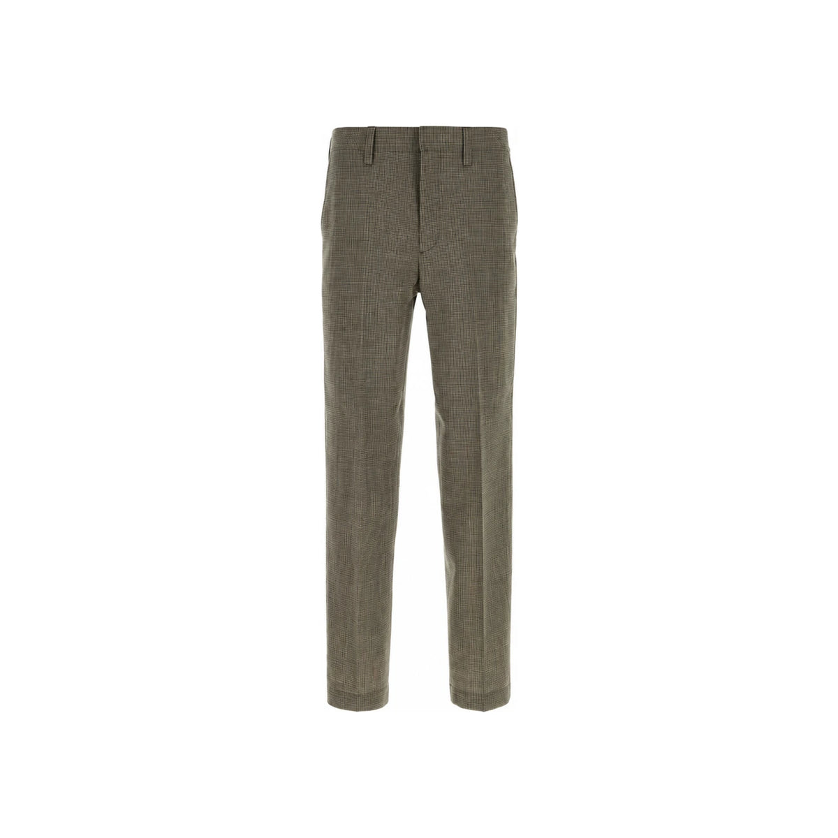 PRADA Gray Wool Trousers Men's Suit Pants