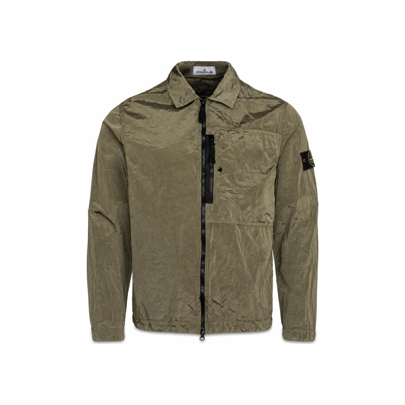 STONE ISLAND Nylon Metal Shirt Jacket Men’s Green