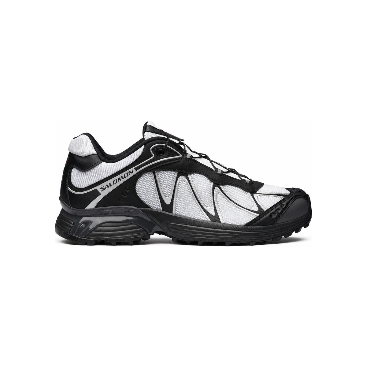 SALOMON Men’s Sneakers Lifestyle Shoes L49237700 BLACK WHITE MAROON BANNER DOM