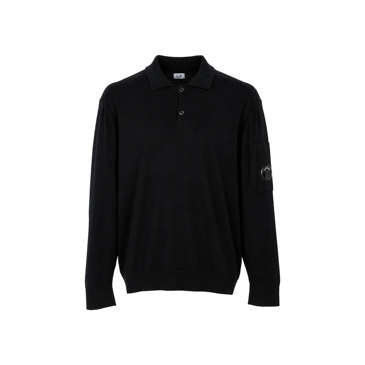 CP Company Men's Knit Polo Sweater