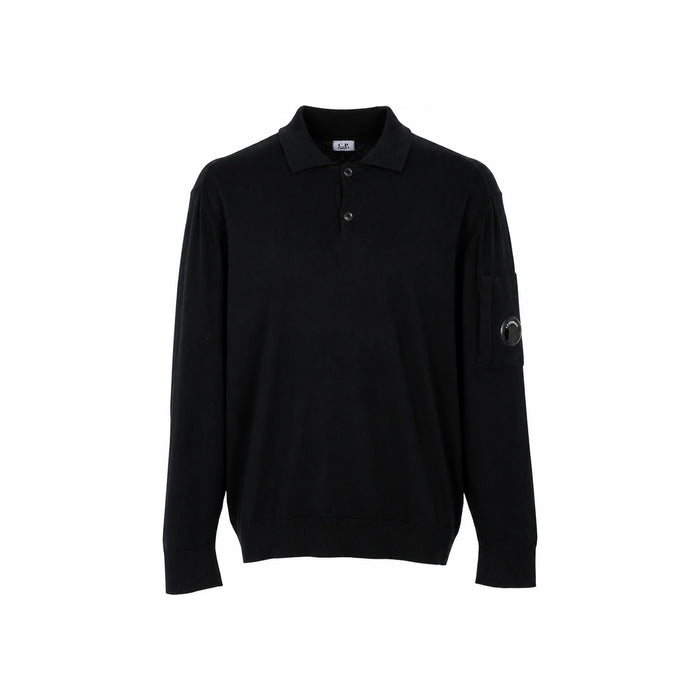 CP Company Men's Knit Polo Sweater