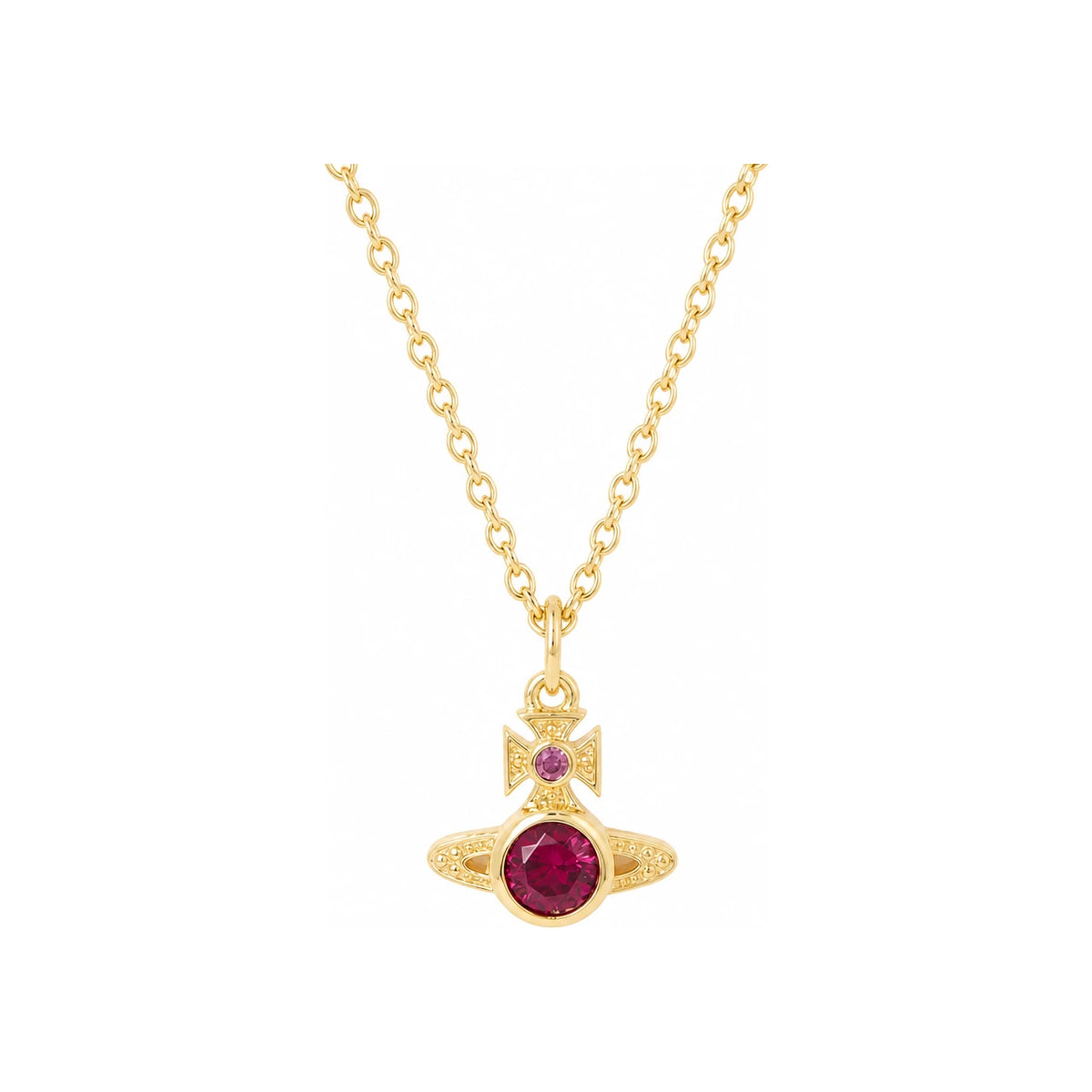Vivienne Westwood London Orb Women’s Pendant Necklace Silver Tone