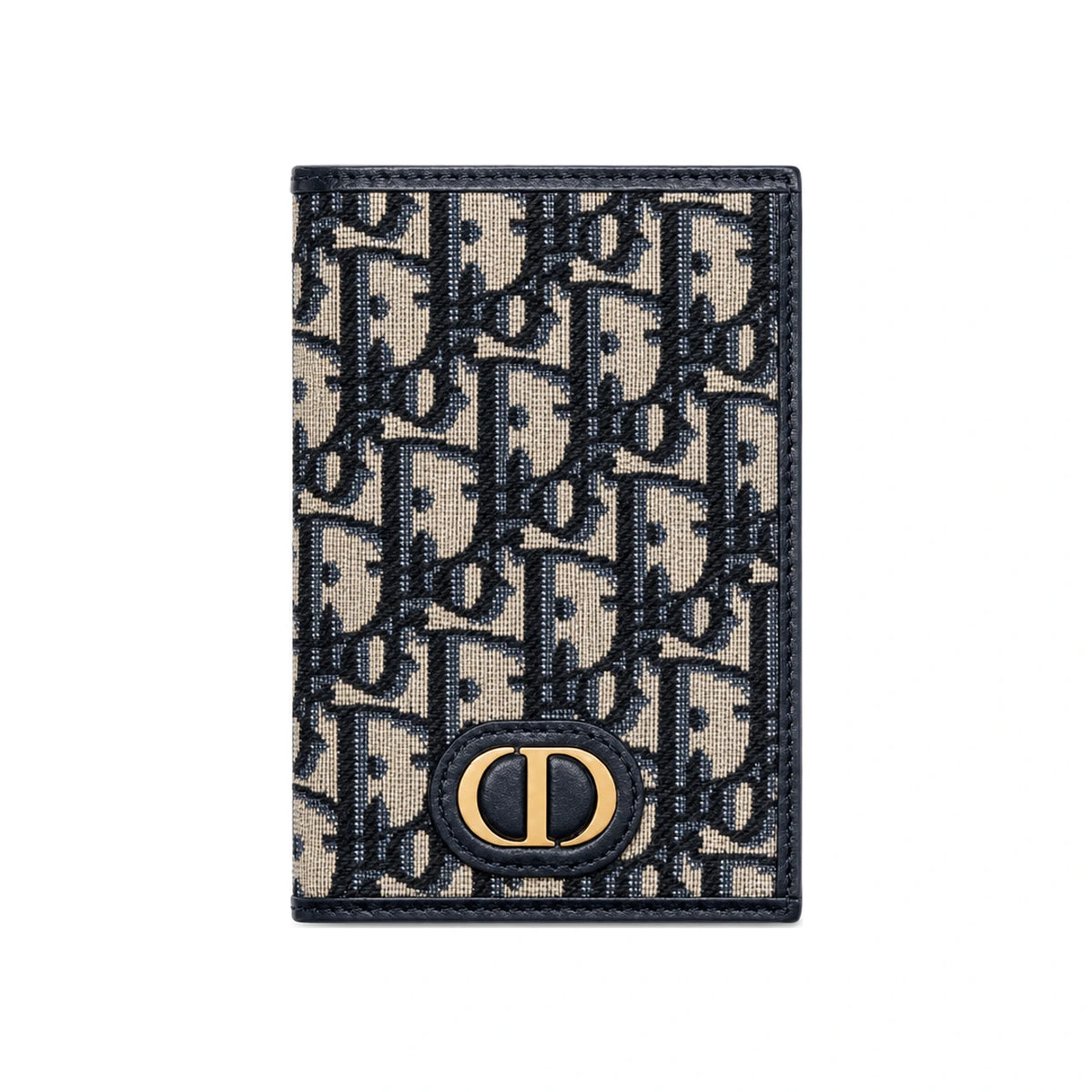 DIOR 30 Montaigne Passport Holder Wallet Unisex