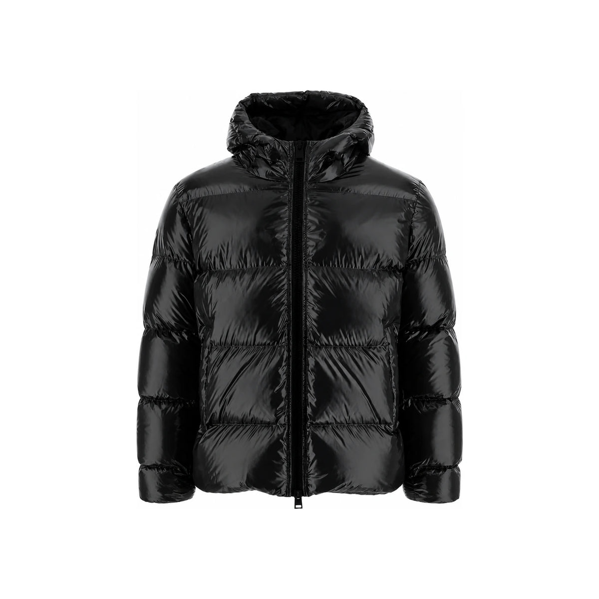 Herno Black Down Puffer Jacket for Men