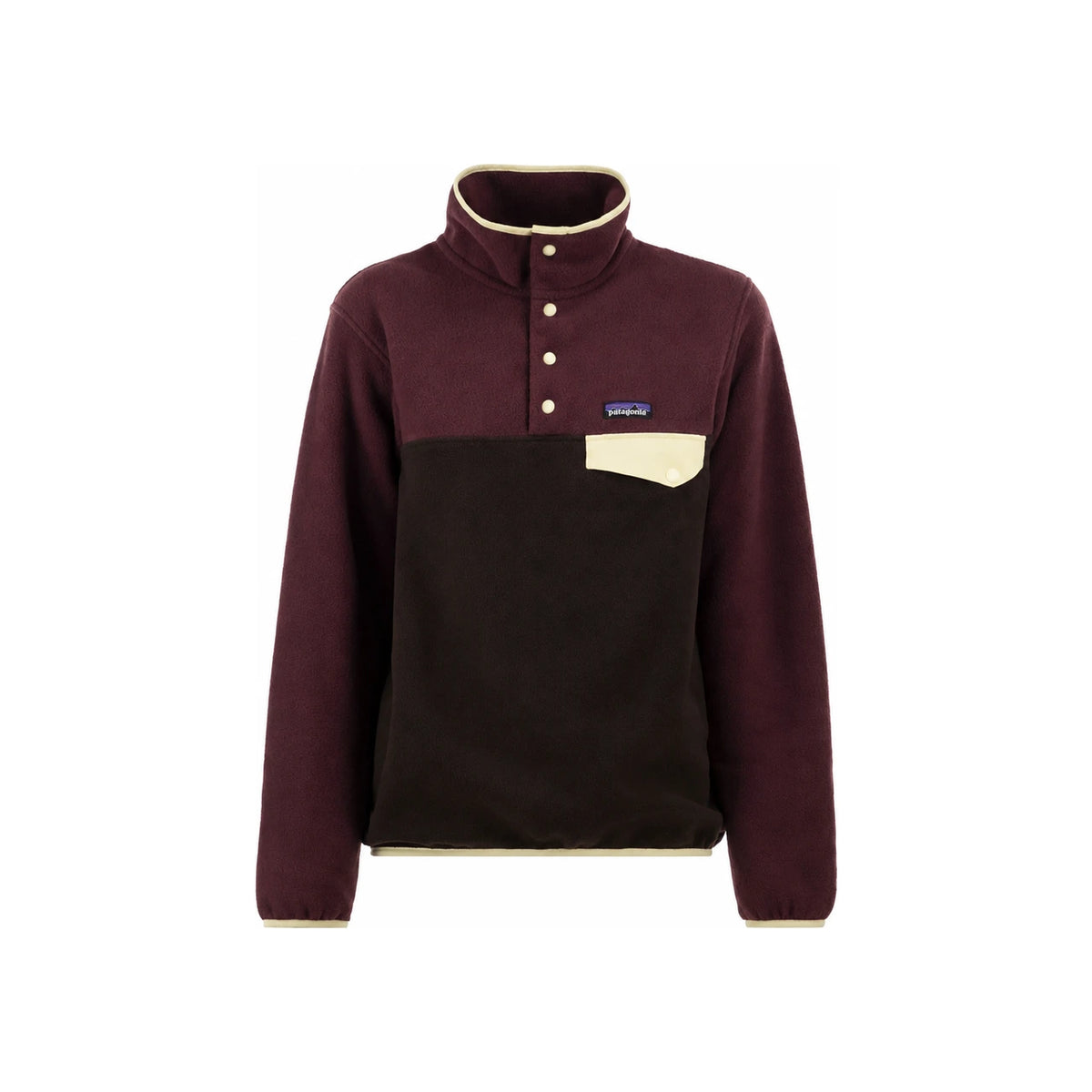 patagonia Synchilla Fleece Crewneck Sweatshirt Women Brown