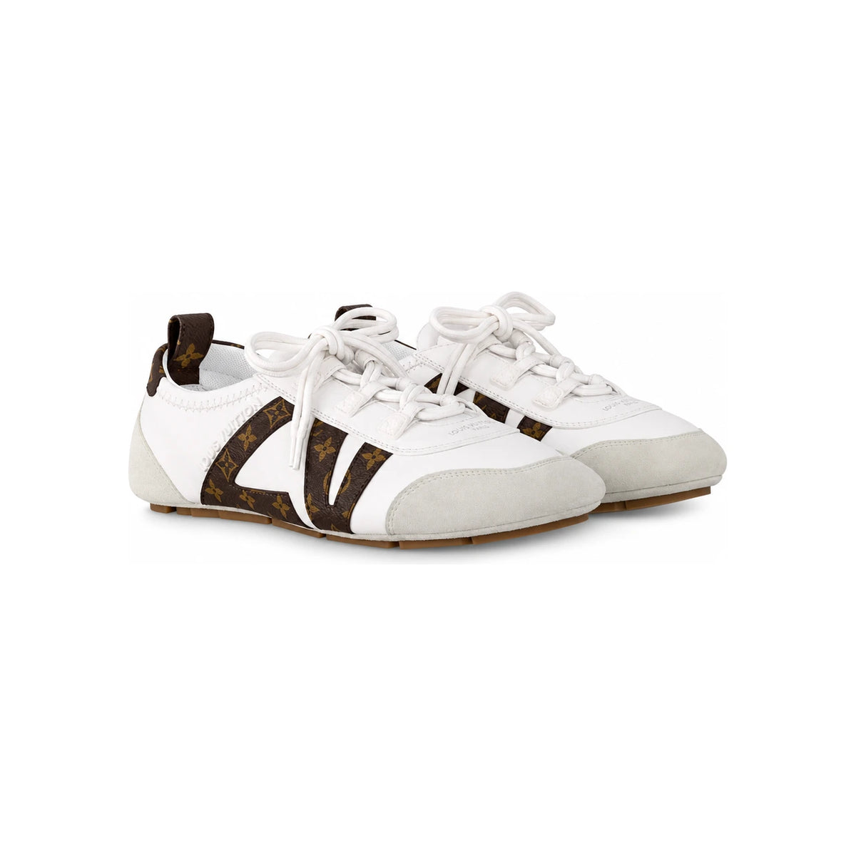 Louis Vuitton White Sneakerina Women’s Low Top Sneakers