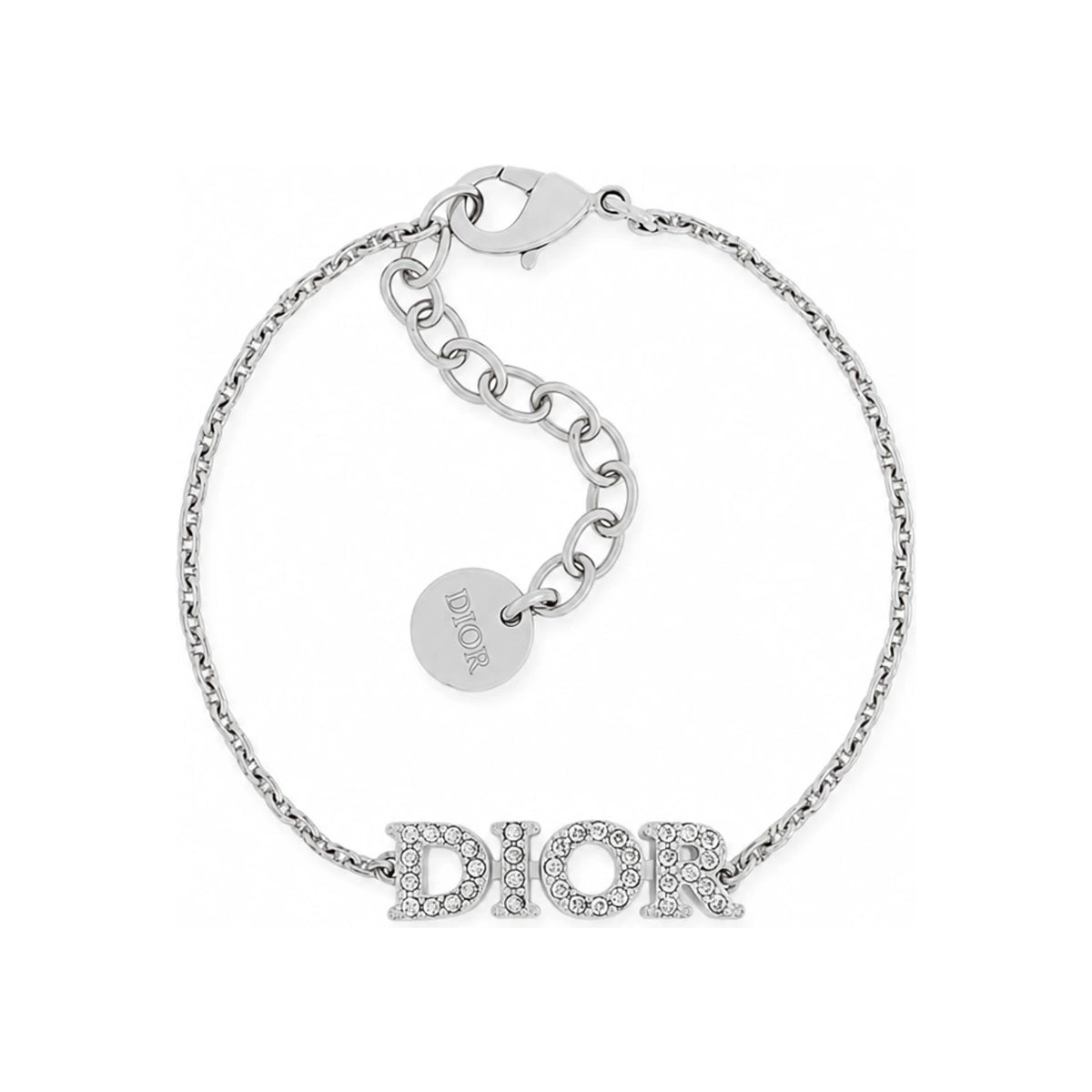 DIOR Women’s Revolution Silver-Tone Crystal Bracelet