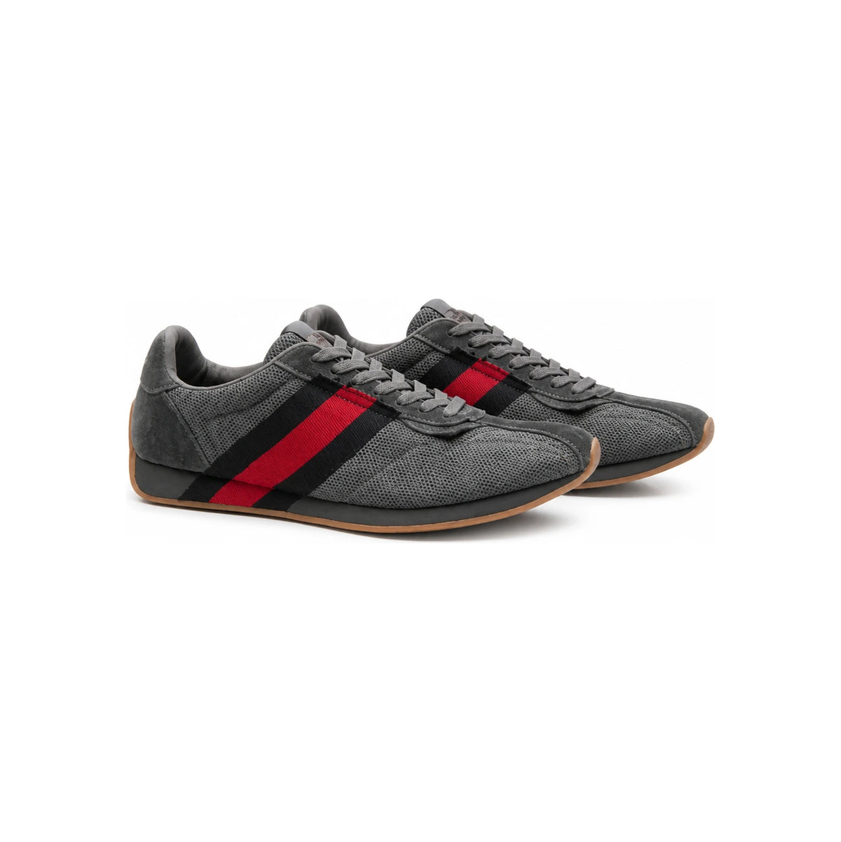 GUCCI Leather Low-Top Sneakers for Men