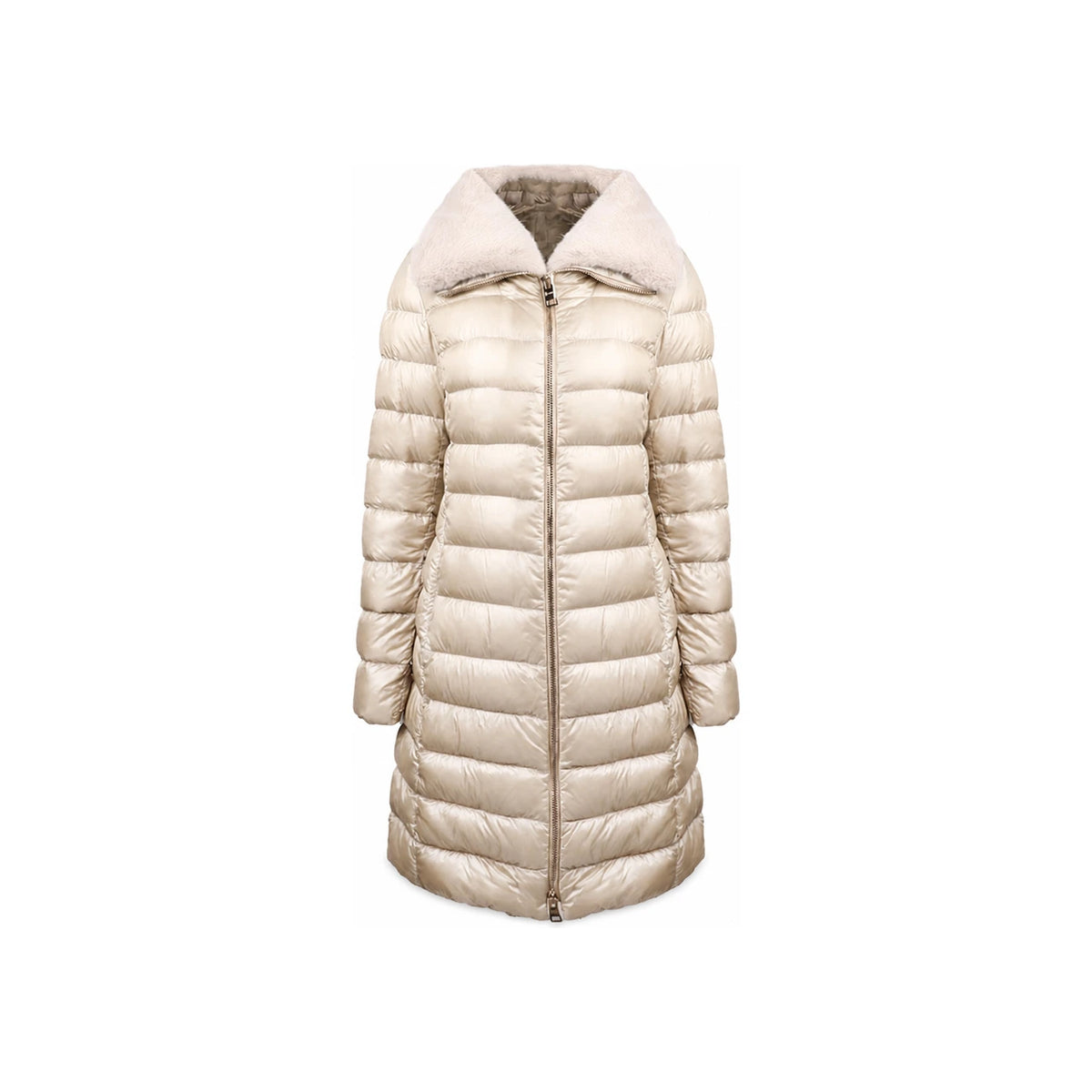 Herno Elisa Quilted Faux Fur Down Jacket PI0650 DICM 0512017Z 1985