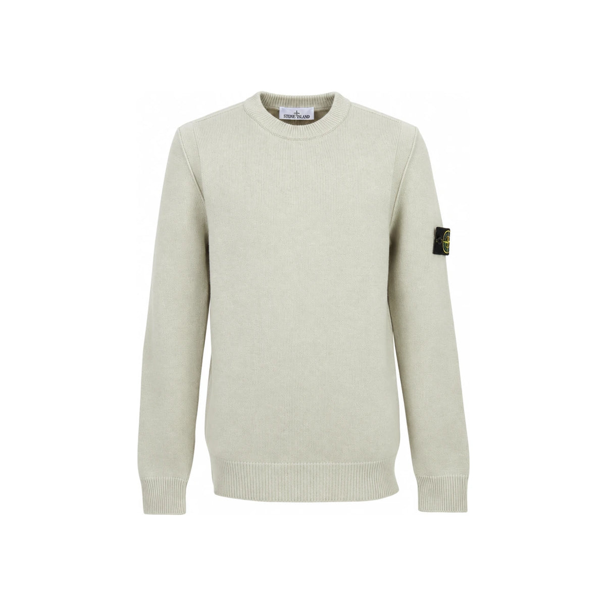 STONE ISLAND Lambswool Ribbed Trim Regular Fit Crewnec L2S15 5100072 S00A3 V0095