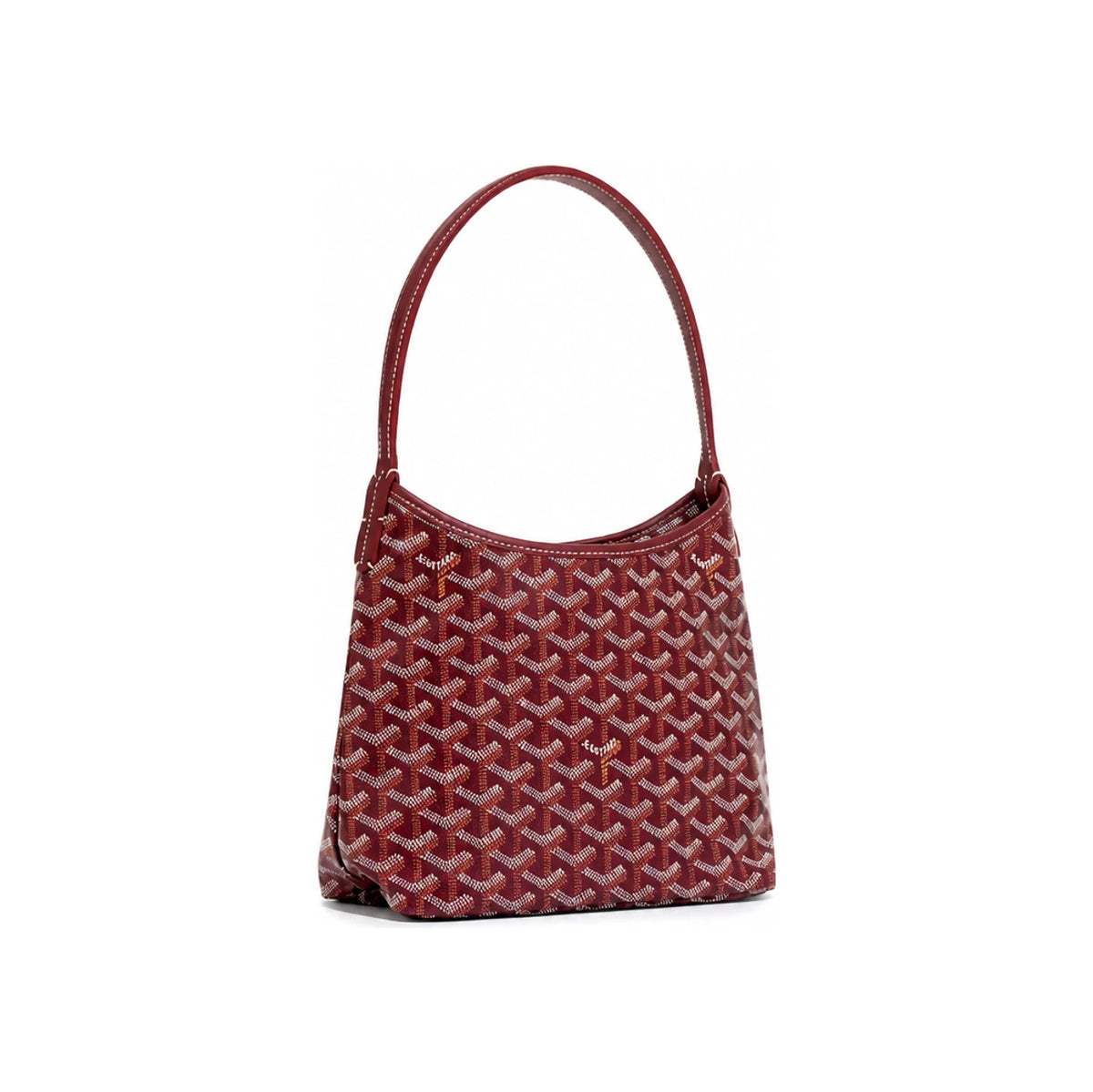 Aimé Leon Dore Burgundy Mini Hobo Tote Bag BOHEME MINTY33 CL33