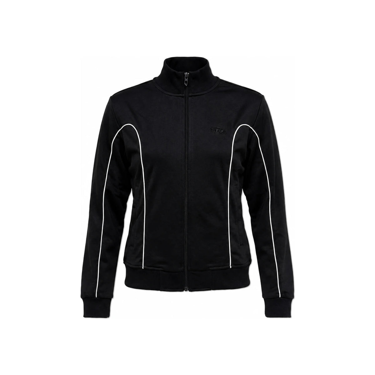 DIESEL Black Flocking Graphic Jacket Women’s A21726 0EPCK 9XX