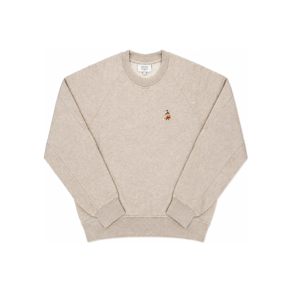 Maison Kitsune Dreaming Fox Open Pocket Women’s Sweatshirt QW00308 KM0342 0503