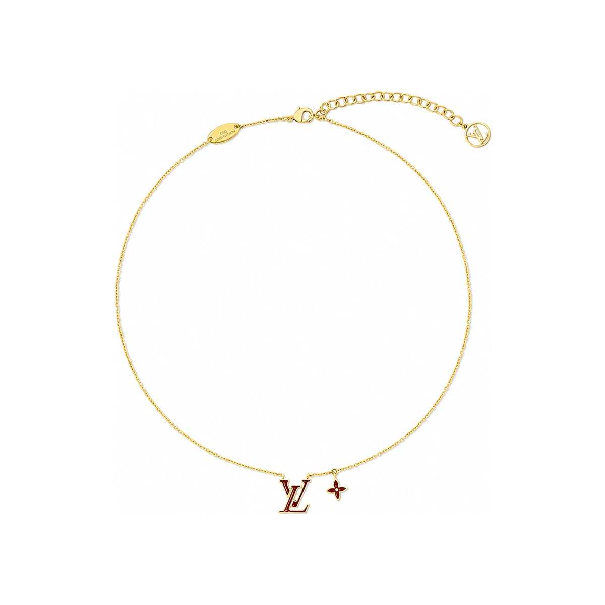Louis Vuitton LV Iconic Enamel Necklace 47cm 1AK7C4