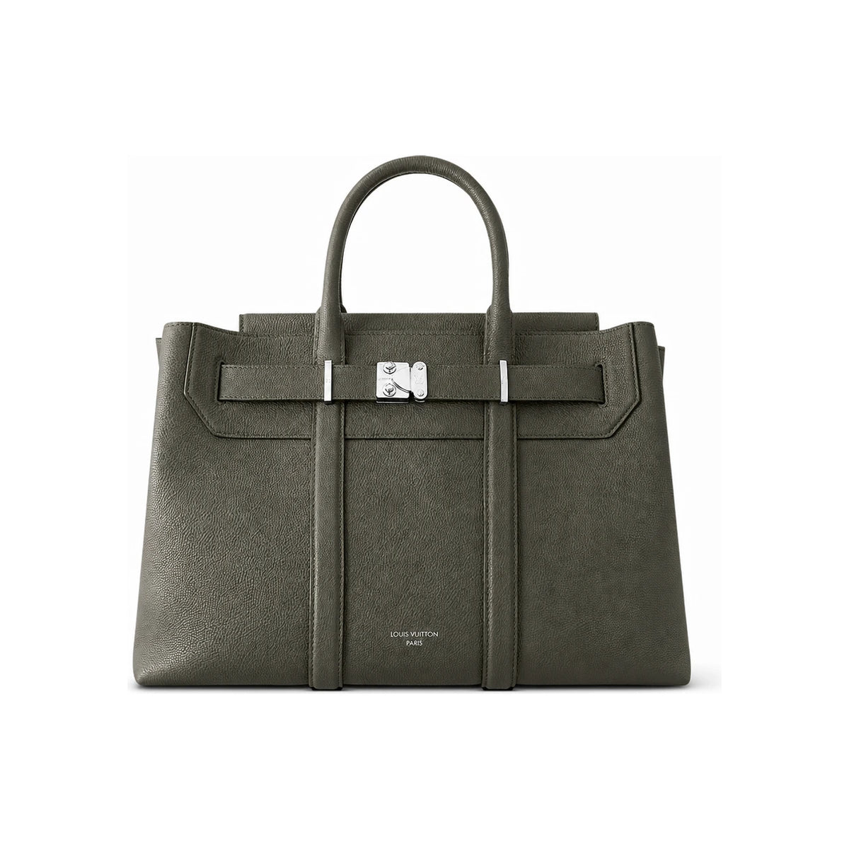 Louis Vuitton Georges Tote MM Khaki Canvas Tote Bag Z3302