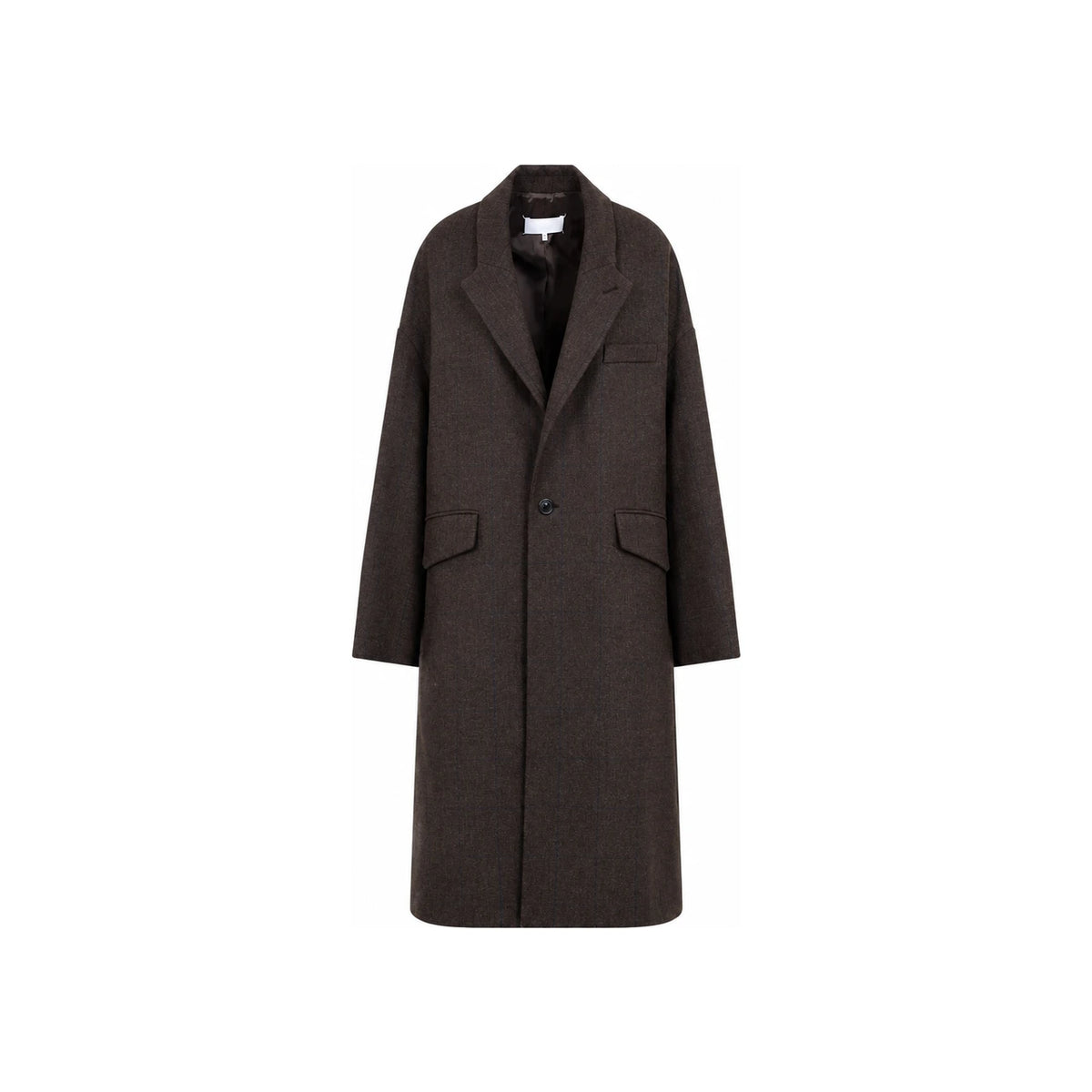 Maison Margiela Wool Blend Long Coat for Women