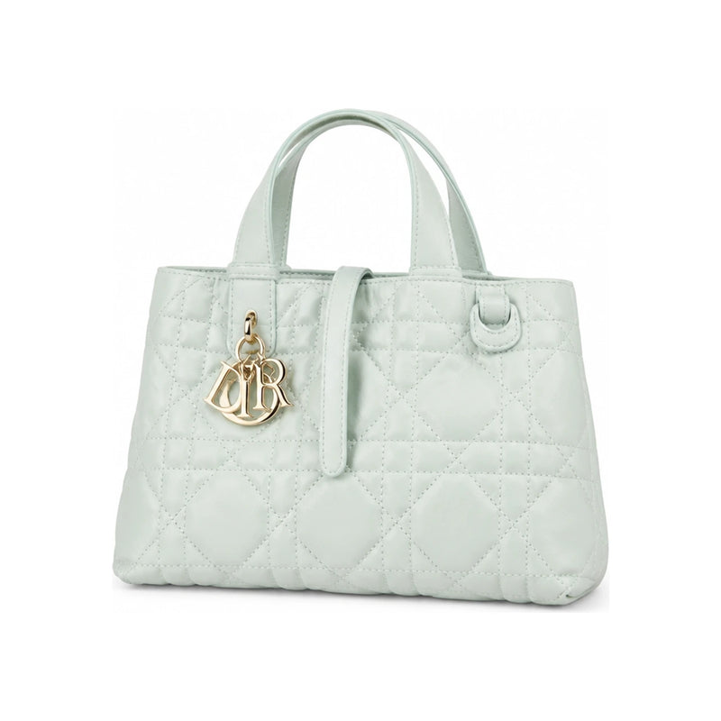 DIOR Toujours Small Bag Supir Green Macro Cannage Calfskin Crossb M2822OSNW M01S
