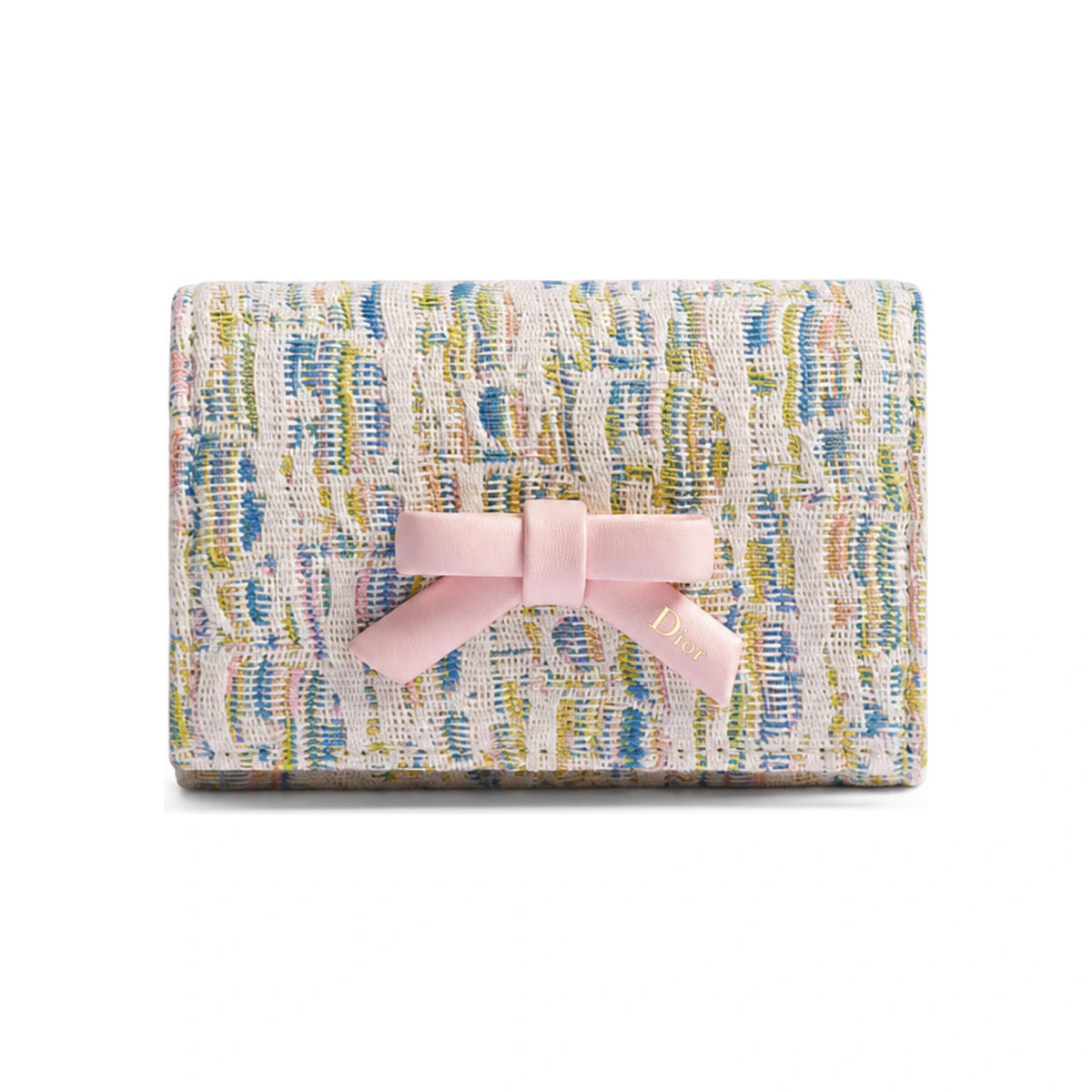 DIOR Oblique Pastel Jacquard Multicolor Promenade Women's Card Ho S2508OGWQ M956