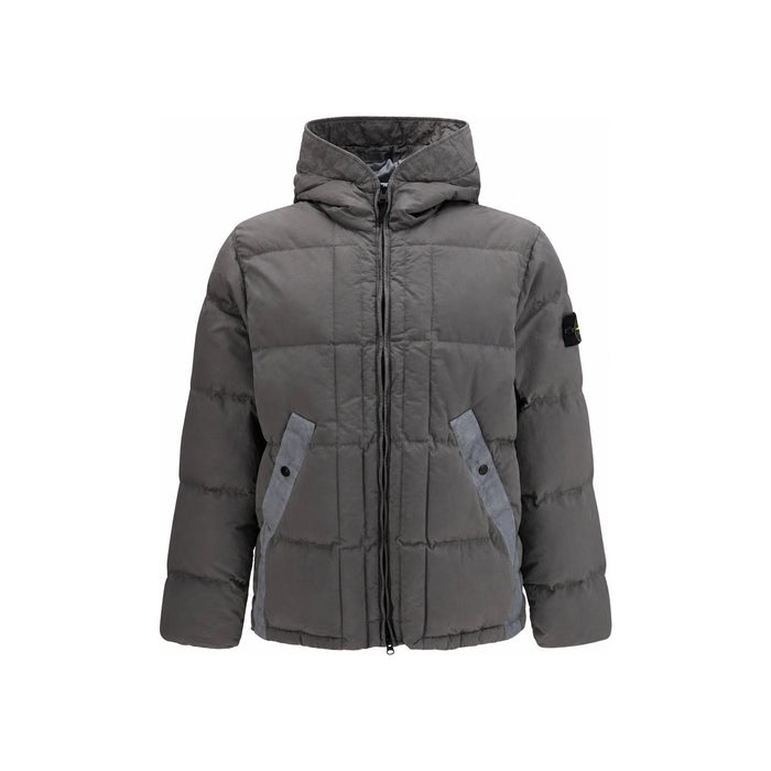 STONE ISLAND Nylon Metal Econyl Hooded Down Puffer Jacket Men’s