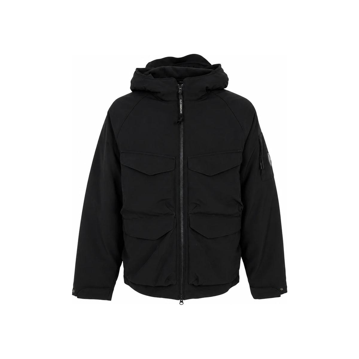 CP Company Men’s Hooded Puffer Jacket Black
