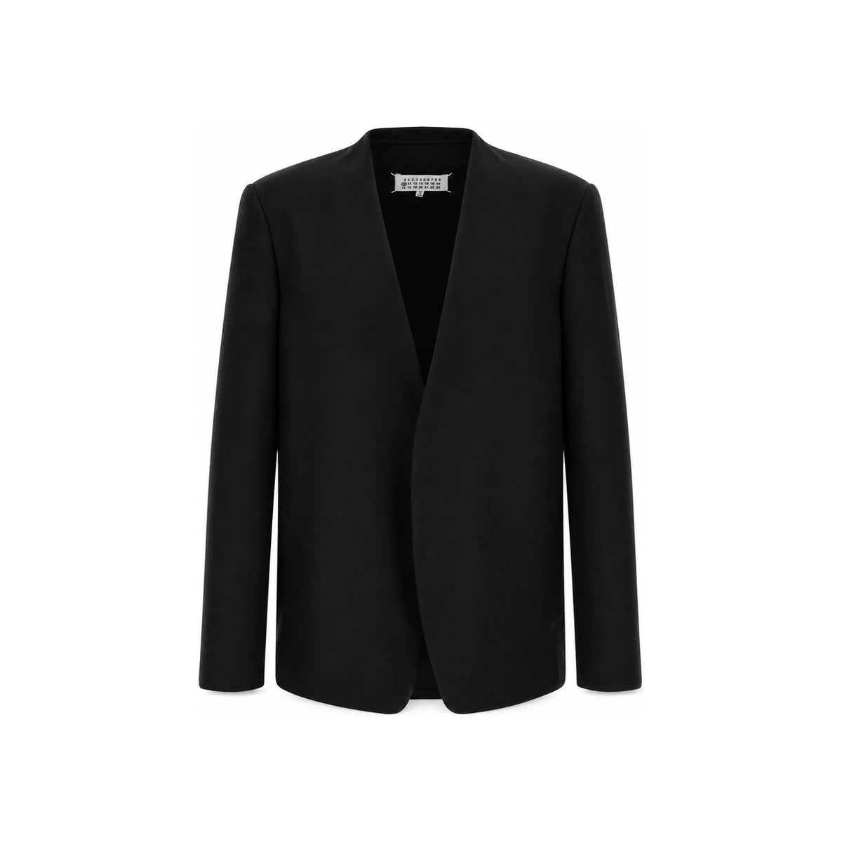 Maison Margiela Black Wool Suit Jacket