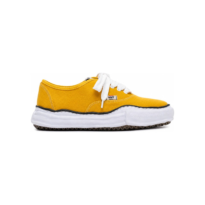 Maison Mihara Yasuhiro Yellow Canvas Baker OG Sole Low-Top Sneakers