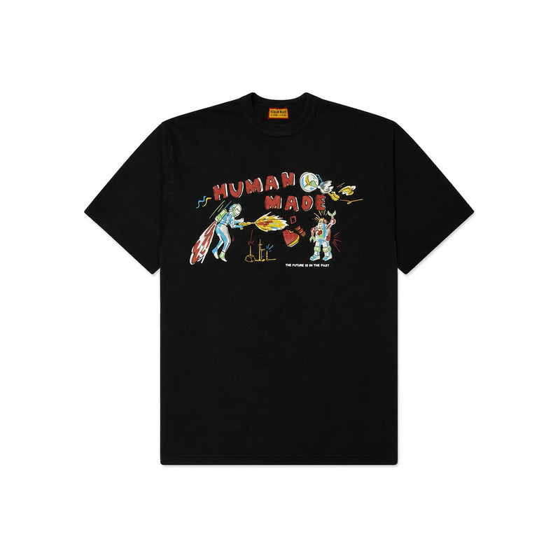 Humanmade Black Graphic Short Sleeve T-Shirt