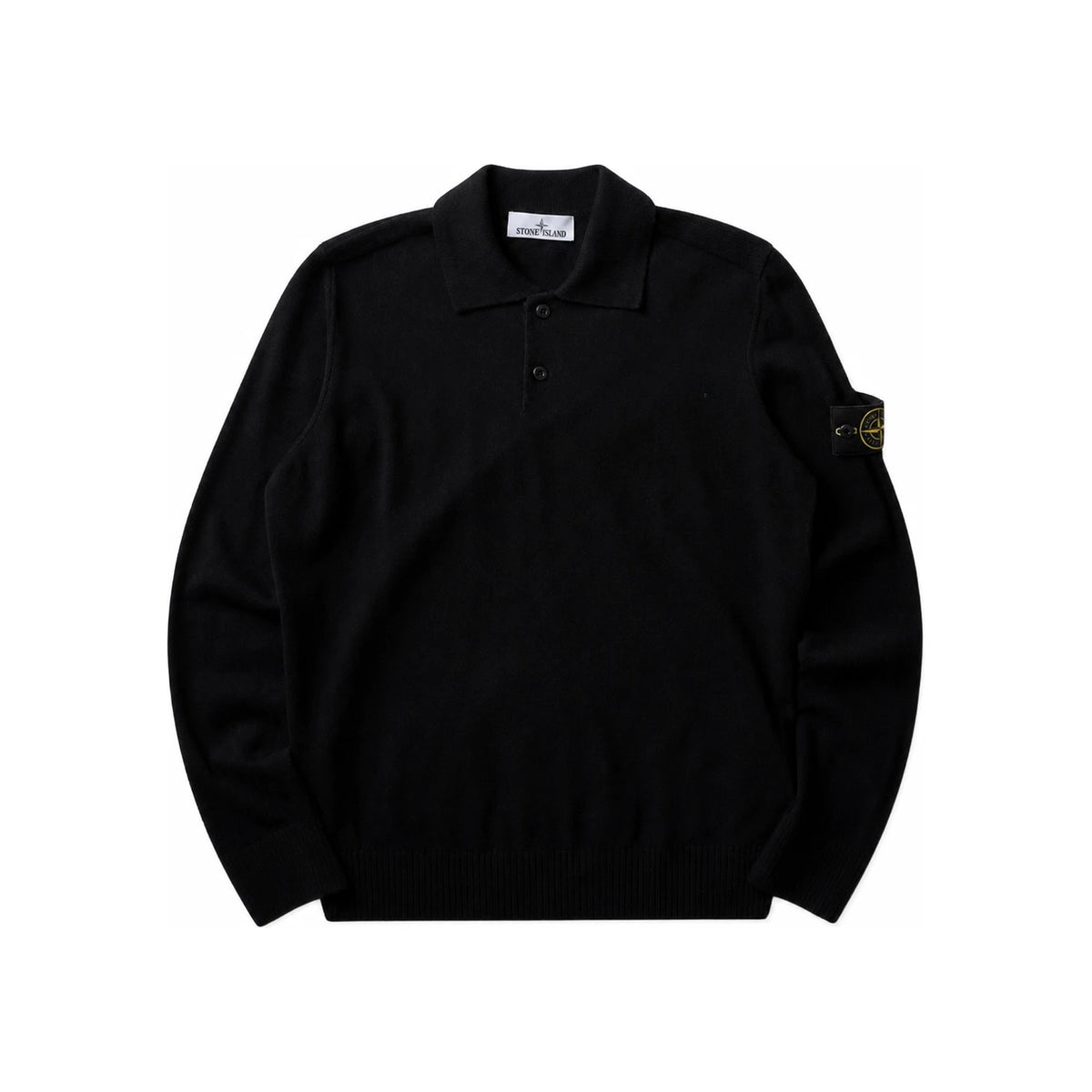 STONE ISLAND Cotton Polo Shirt for Men L2S15 5100018 S00B4 V0029 BLACK DOM