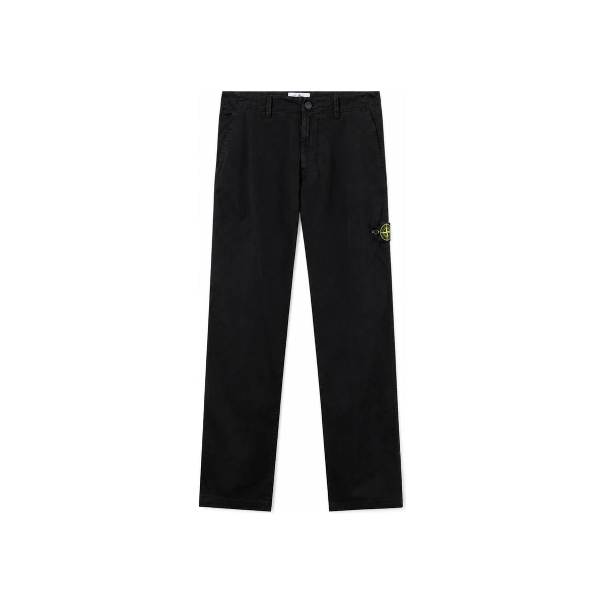 STONE ISLAND Black Straight Classic Pants L2S153100012 S0012 V0029